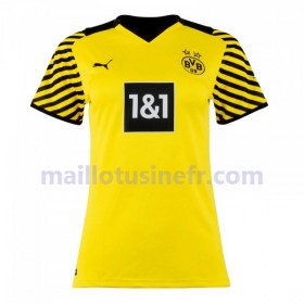 Maillot de Foot BVB Borussia Dortmund Domicile 2021-22 - Femme